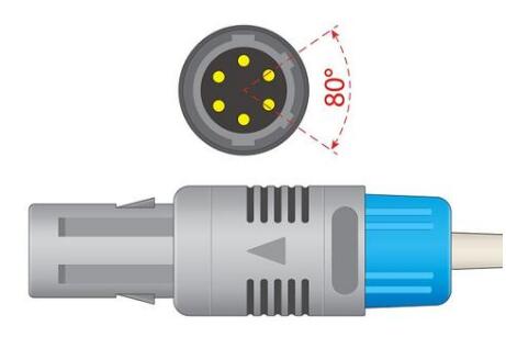 Datascope® Trio Oximax® Compatible Adapter Cable