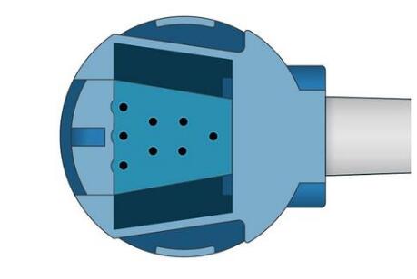 Datex-Ohmeda® OxyTip® OXY-ES3 Compatible SpO2 Adapter Cable