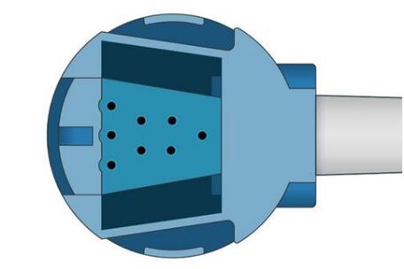 Datex-Ohmeda® OxyTip® OXY-OL3 Compatible SpO2 Adapter Cable