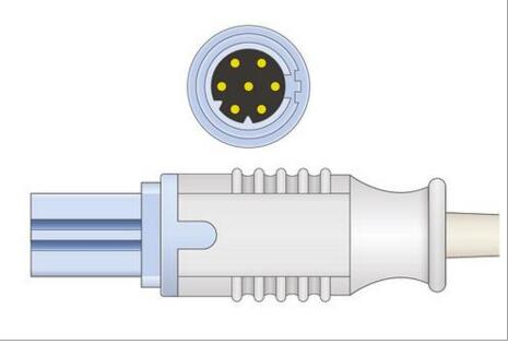 Siemens® Draeger® SpO2 LNCS Compatible Adapter Cable MS17522