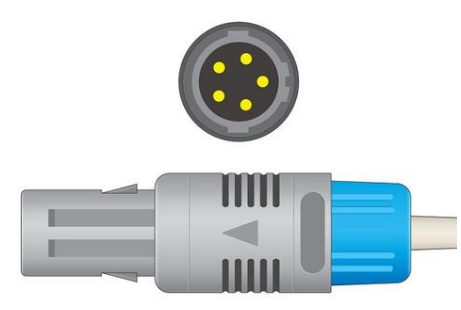 Infinium® Compatible SpO2 Sensor, 5 Pins, 2 Keys