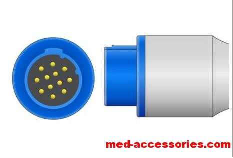 Mennen 12 pin round connector Masimo SpO2 Adapter Cable 551-306-321