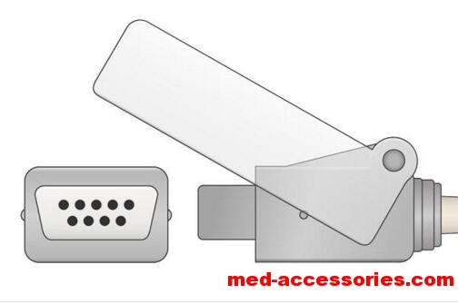 Novametrix Compatible SpO2 Adapter Cable