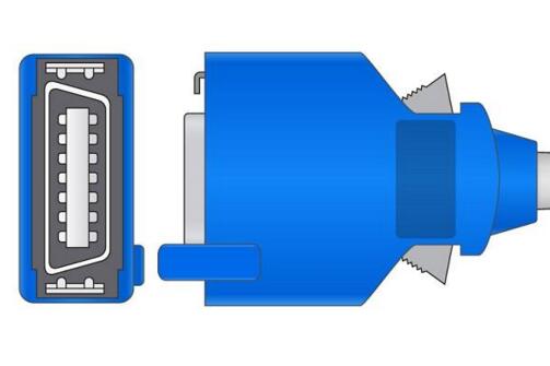 Nihon Kohden Compatible SpO2 Adapter Cable - JL-302T