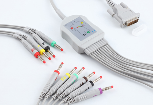 Schiller Compatible Direct-Connect EKG Cable