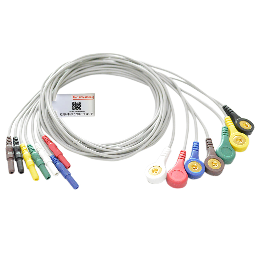 DIN Style Compatible ECG Leadwire