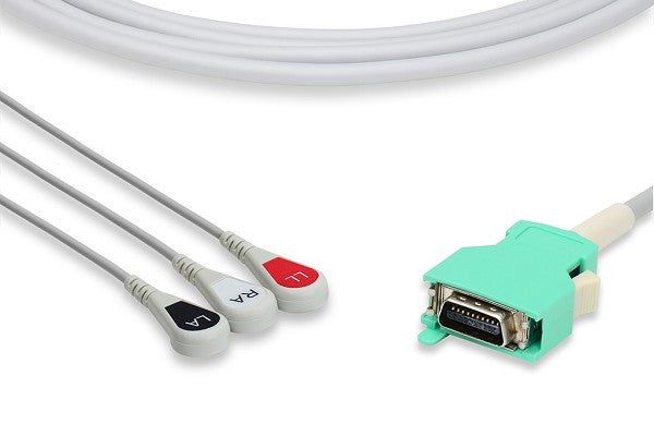 Nihon Kohden Compatible Direct-Connect ECG Cable