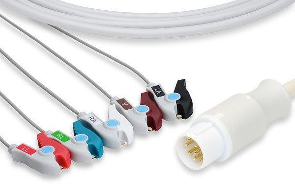 Mennen Compatible Direct-Connect ECG Cable