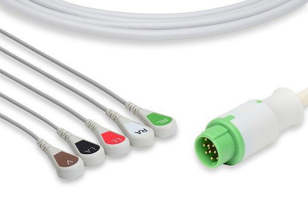 Mennen Compatible Direct-Connect ECG Cable