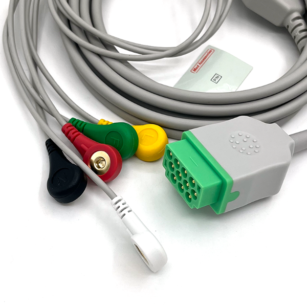 GE Healthcare > Marquette Compatible Direct-Connect ECG Cable