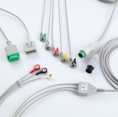 How do you connect an ECG cable?