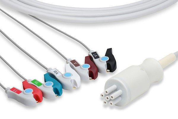 Omron > Colin Compatible Direct-Connect ECG Cable