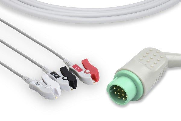 GE Healthcare > Corometrics Compatible Direct-Connect ECG Cable