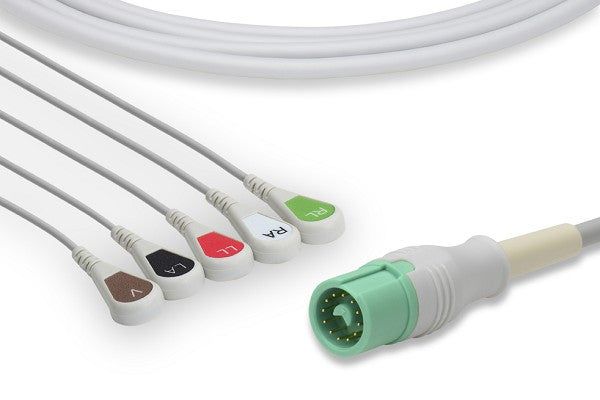 Mindray > Datascope Compatible Direct-Connect ECG Cable