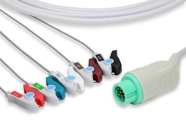 DRE Compatible Direct-Connect ECG Cable