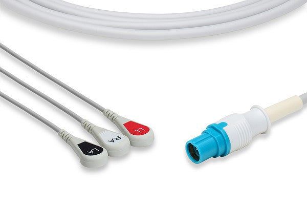 Draeger Compatible Direct-Connect ECG Cable