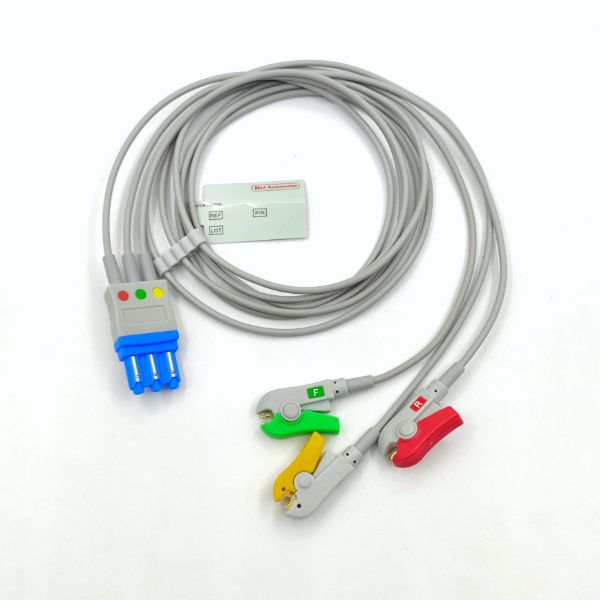 Philips Compatible ECG Leadwire 3 lead