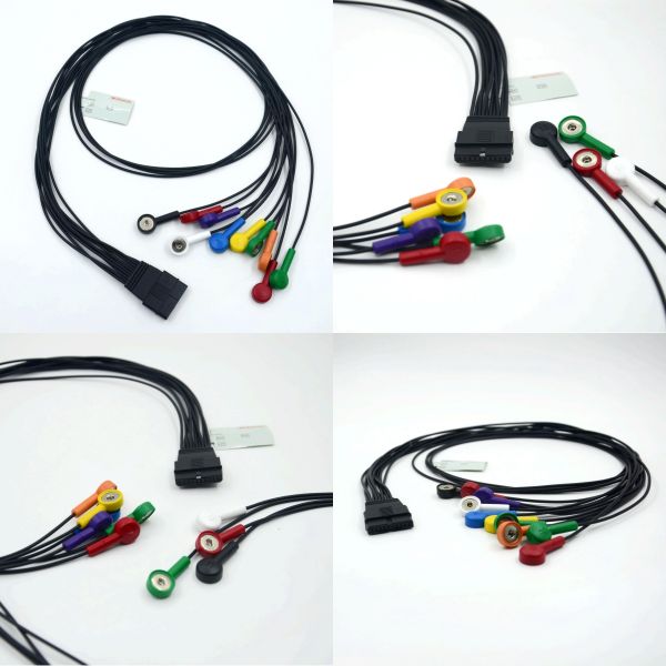 Hospital Use High Quality Factory Manufacturer Monitor Medical Accessory Compatible for 10 Leads ECG Cable Med Accessories