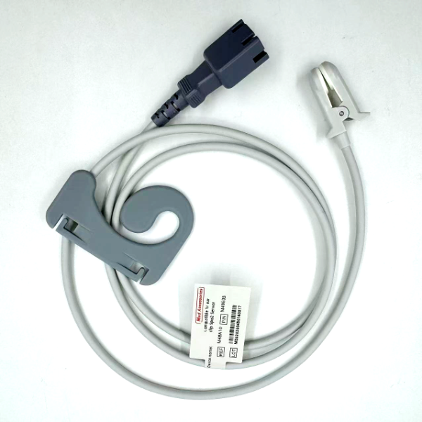 Manufacturer Direct Compatible with Nellcor Adult Ear Clip 7 Pin Reusable SpO2 Sensor Medical