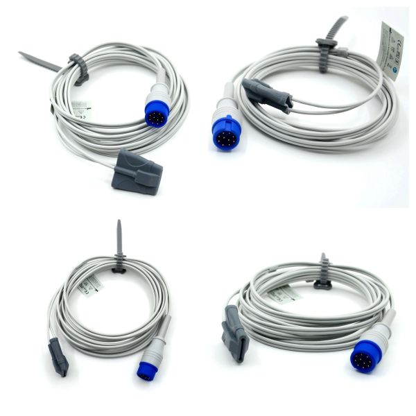 High Quality  Pediatric Soft Clip Manufacturer Medical Accessories Reusable Compatible With Zoll Monitor SpO2 Sensor