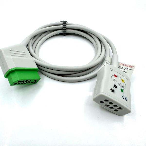 Compatible Nihon Kohden High Quality Manufacturer Monitor Patient Medical Accessory ECG Trunk Cable