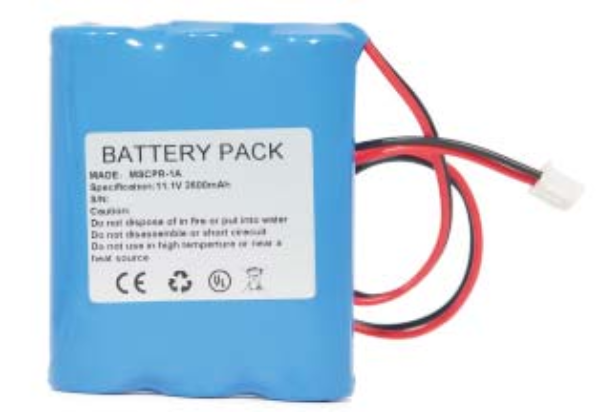 Pulmonary Function Meter Battery For MedSonic MSCPR-1A